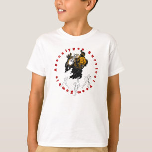 T-shirt L'équipe de survie de Zombie Apocalypse peut-elle