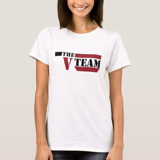T-shirt L'équipe de V (Devant)