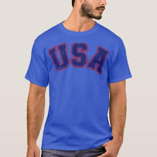 T-shirt L'équipe des Etats-Unis pour la fête nationale, le