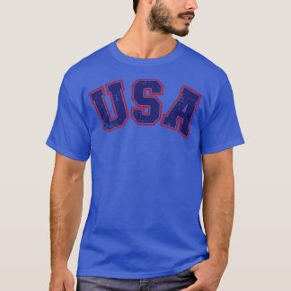 T-shirt L'équipe des Etats-Unis pour la fête nationale, le