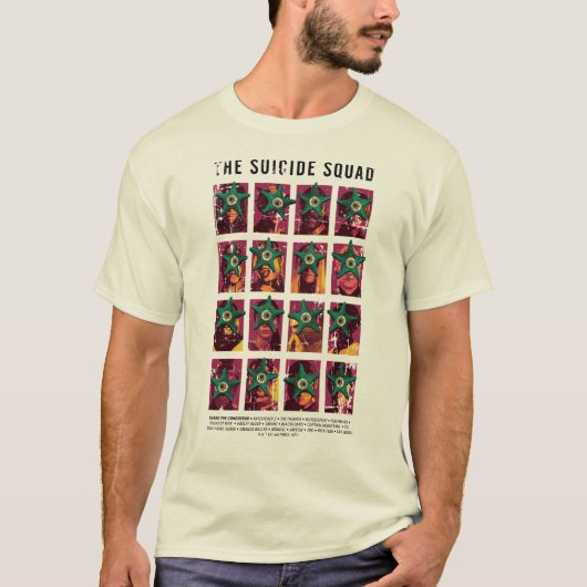 T-shirt L'équipe du suicide | Édition Starro Squad (Devant)