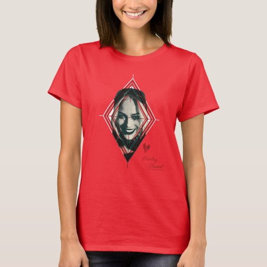 T-shirt L'équipe du suicide | Harley Quinn Diamond Target (Devant)