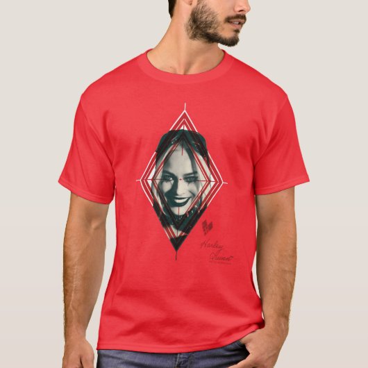 T-shirt L'équipe du suicide | Harley Quinn Diamond Target (Devant)