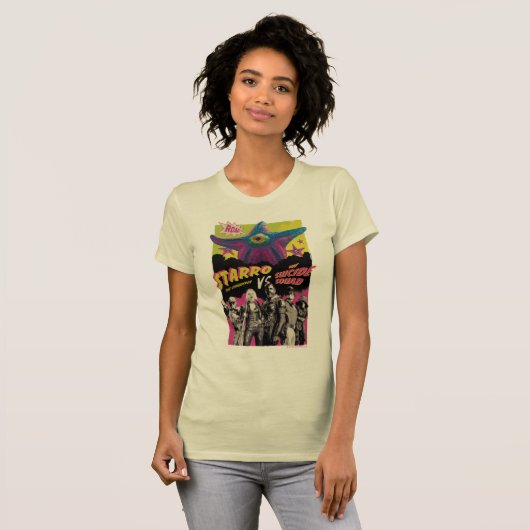 T-shirt L'équipe du suicide | Starro Vs L'Équipe Suicide (Devant entier)