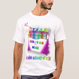 T-shirt L'équipe me colorent rose