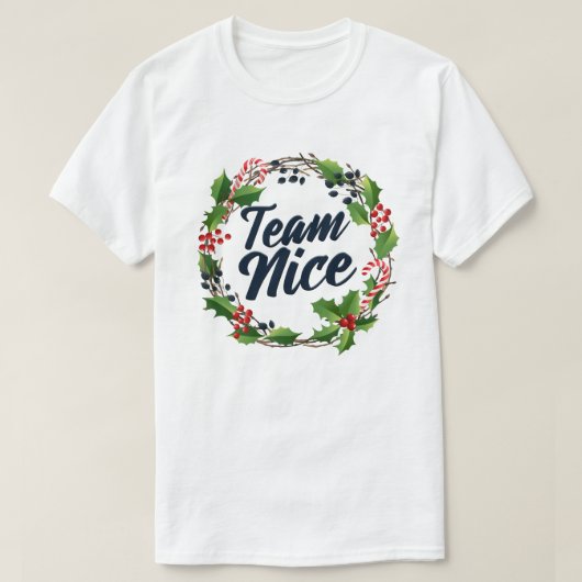 T-shirt L'équipe Nice Funny Matching Couples Christmas Cad (Design devant)