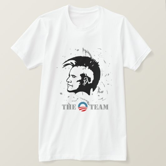 T-shirt L'équipe Obama 2012 (Design devant)