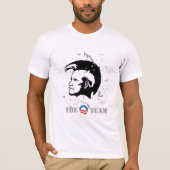 T-shirt L'équipe Obama 2012 (Devant)