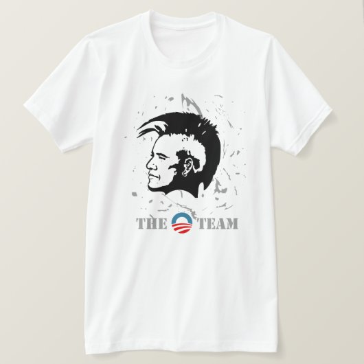 T-shirt L'équipe Obama 2012 (Design devant)