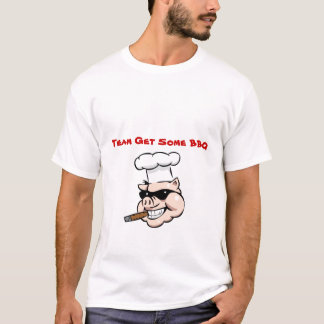 T-shirt L'équipe obtiennent un certain BBQ