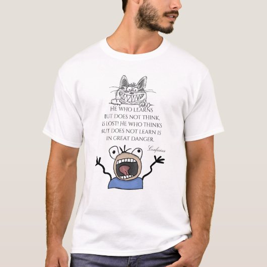 T-Shirt leren (Voorkant)