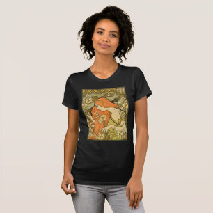 T-shirt L'Ermitage Française Nouveau Femme dans le champ d