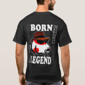 T-shirt Leroy Koi Born Legend avec logo avant (Dos)