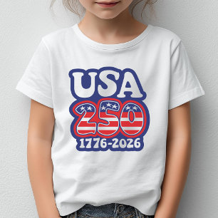 T-shirt Les 250 ans des États-Unis - Groovy USA 250