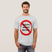 T-SHIRT 'LES 3 COMMANDEMENTS ROUGES' (Devant entier)