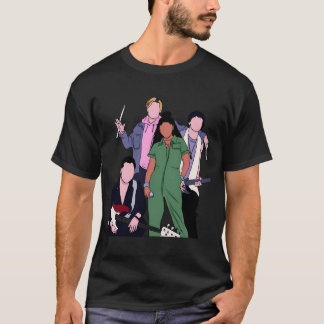 T-shirt Les 3 garçons et la fille de Sunset Curve
