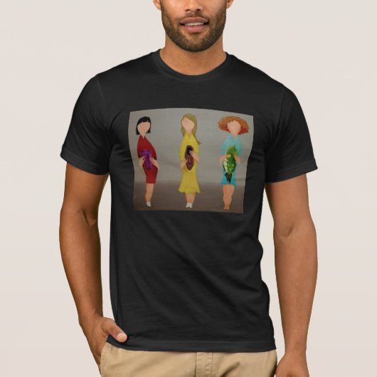 T-shirt les 3 muses (Devant)