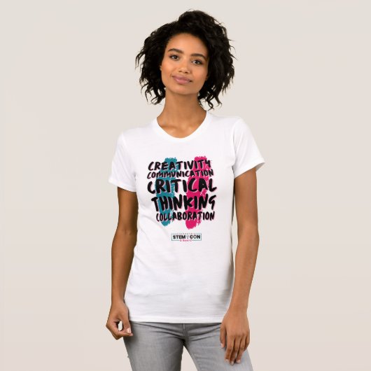 T-shirt Les 4 C de STEM (Devant entier)
