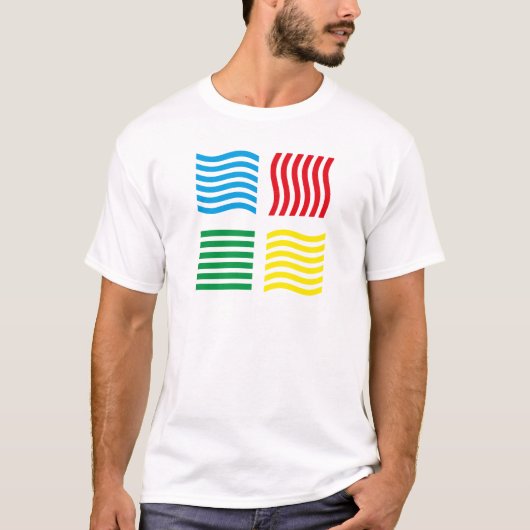T-shirt Les 4 éléments (Devant)