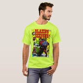 T-shirt Les 6 fusils Blazing Sixgun classiques des années  (Devant entier)