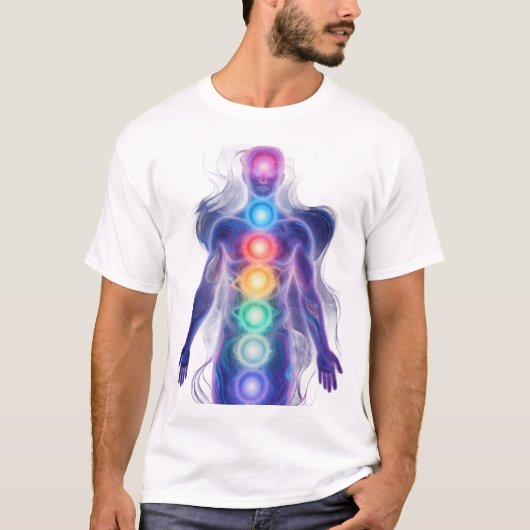 T-shirt Les 7 Chakras (Devant)