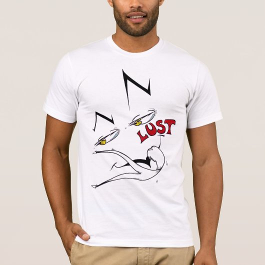 T-shirt Les 7 Péchés Capitaux — Luxure (Devant)