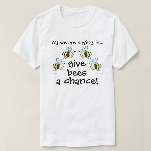 T-shirt  Les abeilles (Design devant)