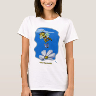T-shirt Les abeilles de travailleur sont des filles