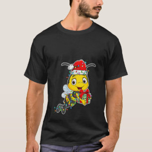 T-shirt Les abeilles portent le chapeau du Père Noël Insec