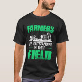 T-shirt Les Agriculteurs Sont Exceptionnels Dans Leur Doma (Devant)