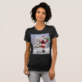 T-shirt Les aides de Père Noël (Devant entier)