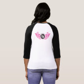 T-shirt Les ailes de la maman de FH (Dos entier)