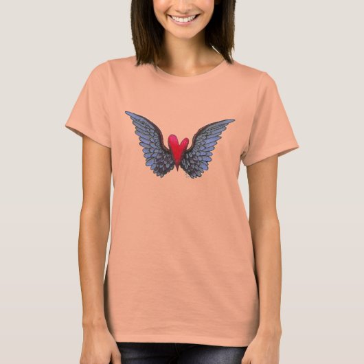 T-shirt Les ailes de l'amour (Devant)
