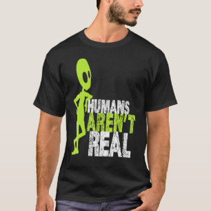 T-shirt Les Aliens Humains Sont Vraiment Mignons Ufo