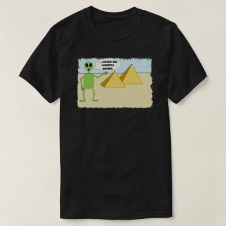 T-shirt Les Aliens ont construit les pyramides