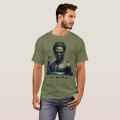 T-shirt Les aliens sont RÉELS ! (Devant entier)