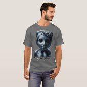 T-shirt Les aliens sont RÉELS ! (Devant entier)
