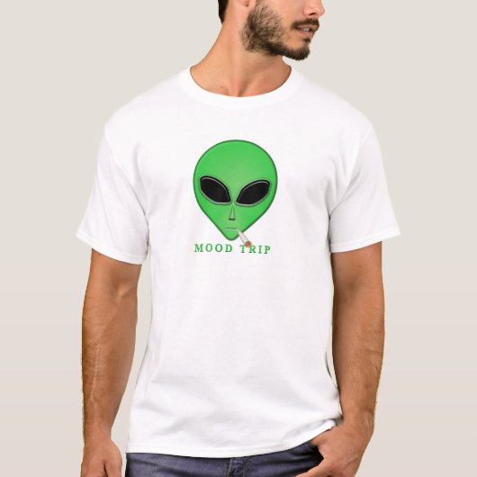 T-shirt Les aliens sont smokin ! (Devant)