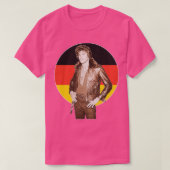 T-shirt Les Allemands aiment David Hasselhoff (Design devant)