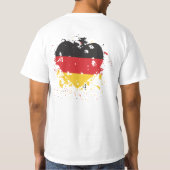 T-shirt Les Allemands font le tour du monde (Dos)