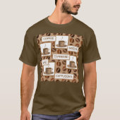 T-shirt Les amateurs de café (Devant)