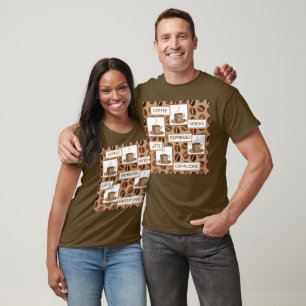 T-shirt Les amateurs de café