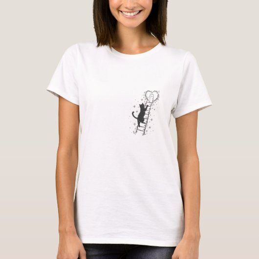 T-shirt Les amateurs de Chat Noir (Devant)