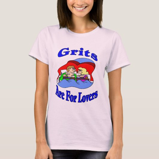 T-shirt Les amateurs de grits (Devant)