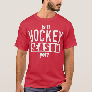 T-shirt Les amateurs de hockey ne peuvent pas attendre la 