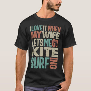 T-shirt Les amateurs de kitesurf