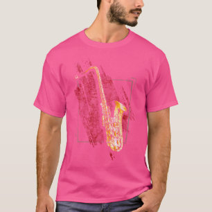 T-shirt Les amateurs de musique jazz - Les musiciens saxop