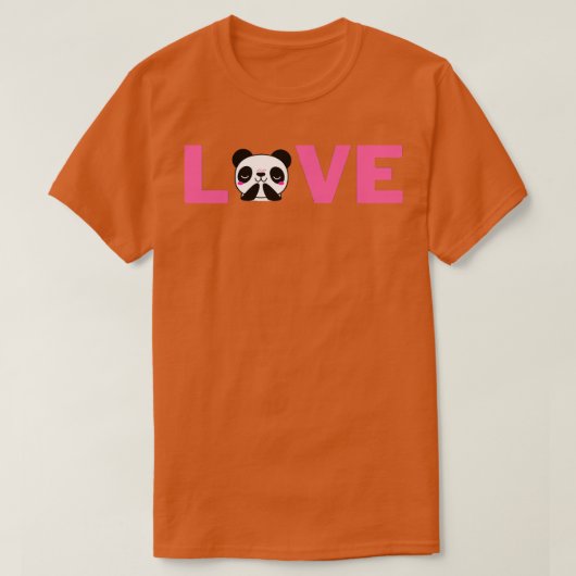 T-shirt Les amateurs de panda (Design devant)
