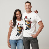 T-shirt Les amateurs de panda (Unisexe)