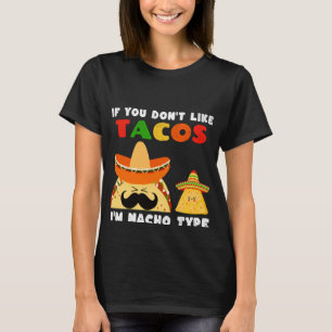 T-shirt Les amateurs de Tacos Nacho